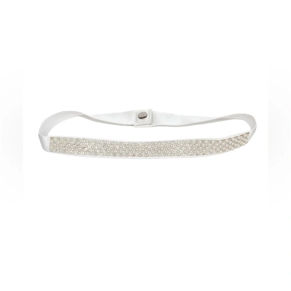 By Debra Girls Mini Pearl Elastic Belt